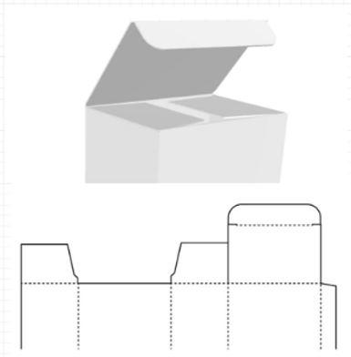常见的管式包装盒的结构设计